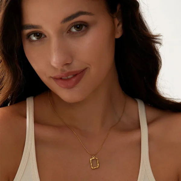 Minimalist 18k Gold Plated Thin Snake Chain Necklaces Women Dainty Stainless Layered Pendant Choker Necklace Jewelry - Image 2
